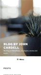 Mobile Screenshot of johncardell.com